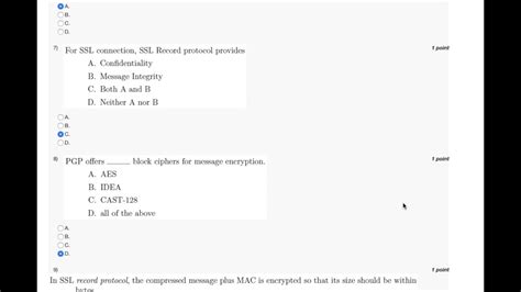 NPTEL Cryptography And Network Security Week 12 Assignment Solution