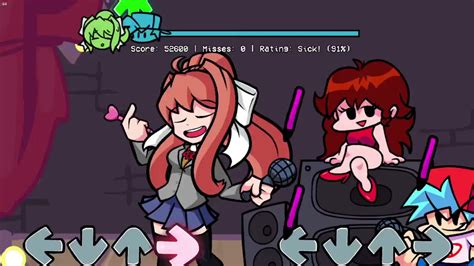 Accelerant Monika Vs Monika E Senpai Youtube