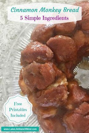 3 cans of regular size biscuits. Cinnamon Monkey Bread | Recipe | Cinnamon monkey bread, Monkey bread, Food recipes