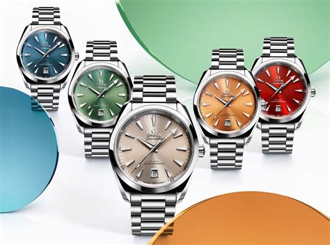 Omega Aqua Terra Shades Collection Time And Watches The Watch Blog