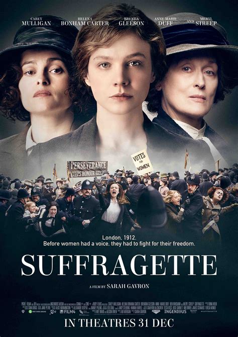 Movie Review Suffragette 2015 Alvinology