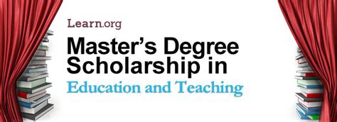After that, you can decide to get your bachelor degree for 3 years (if you are a diploma graduate in a related field, you are eligible to enter the 2nd year). Education and Teaching Master's Degree Scholarship