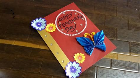 Welcome to handmade cards ideas,in this video.easy card ideas with paper.paper greeting card are very easy to make.if you enjoy this video then like & commen. Creative Greeting Cards Teachers Day Step by Step