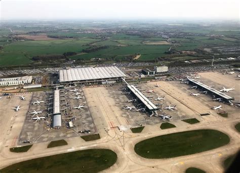 Aerial View Of London Stansted Airport © Richard Humphrey Cc By Sa20