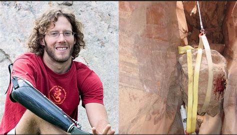 Aron Ralston Was Trapped For Five Days In Utah Canyon Humans