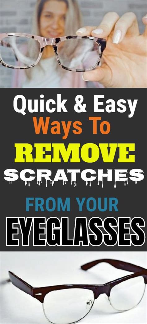 How To Remove Scratches From Your Eyeglasses How To Remove Scratched Glasses Remove