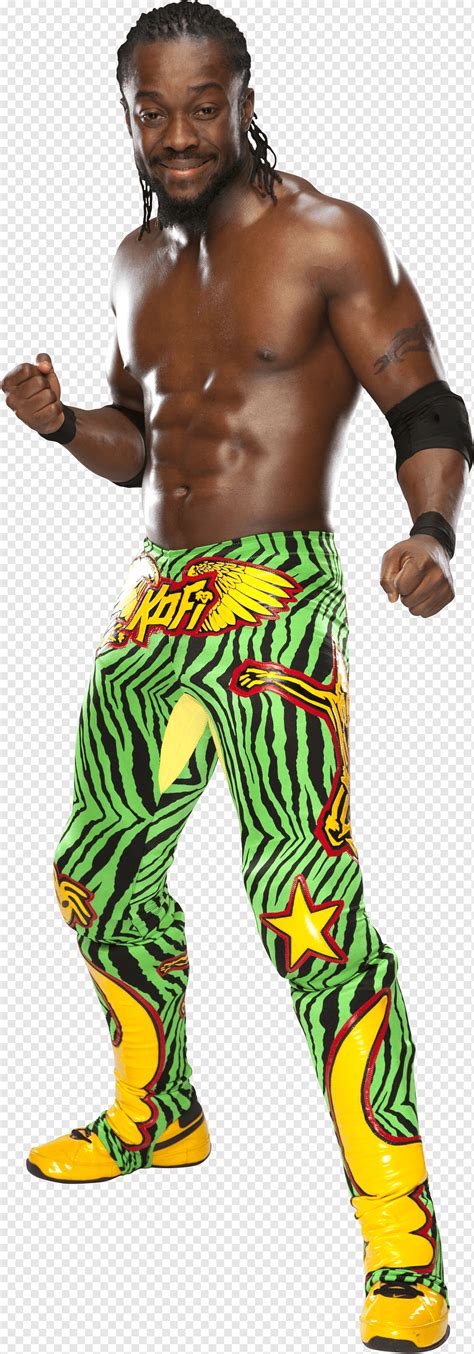 Kofi Kingston Ator Profissional De Wrestler Royal Rumble Das Estrelas