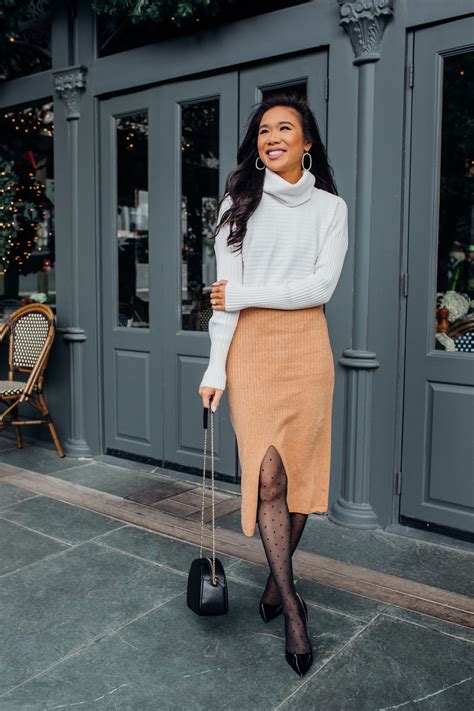Four Easy Ways To Style A Simple Turtleneck Sweater Color And Chic