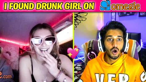 She Is Drunk And Came On Omegle 😂 Youtube