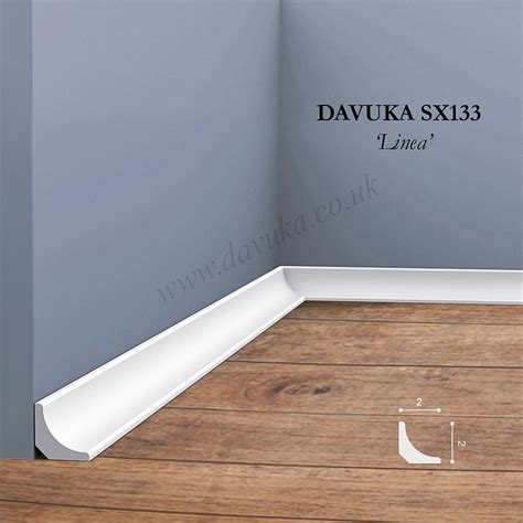 SX133 skirting board | Davuka