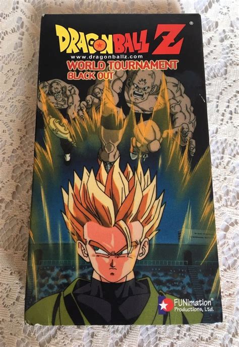 In 1996, dragon ball z grossed $2.95 billion in merchandise sales worldwide. Dragon Ball Z - World Tournament: Blackout (VHS, 2001, Edited) | Dragon ball z, Kids cartoon ...