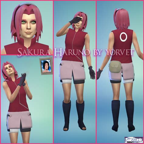 Sakura Haruno In 2021 Sims 4 Sims Sims 4 Anime Images And Photos Finder