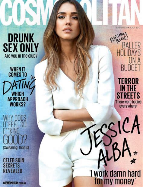 Jessica Alba In Cosmopolitan Magazine Australia July 2017 Hawtcelebs
