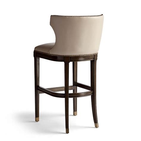 Upholstered with woodcraft fabrics or client's own material. Monaco Bar and Counter Stool in 2020 | Counter stools, Bar ...