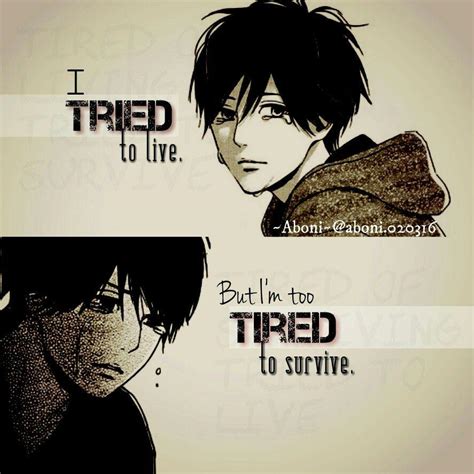 √ Anime Depression Quotes Wallpaper