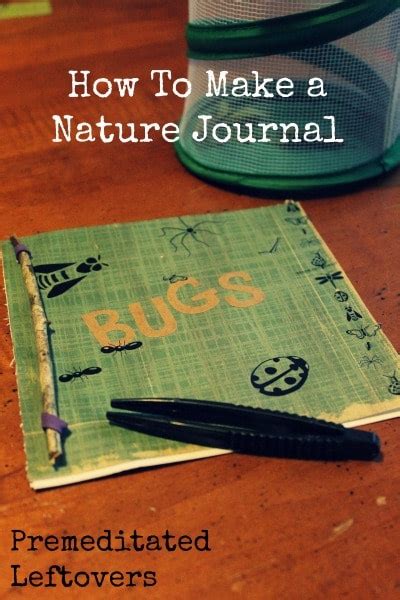 How To Make A Nature Journal For Kids