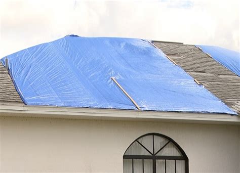 Roofing Tarps Temporary Roof Cover Emergency Roof Tarps