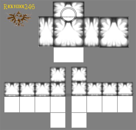 24 Transparent Background Roblox Shirt Shading Template Roblox 585x559