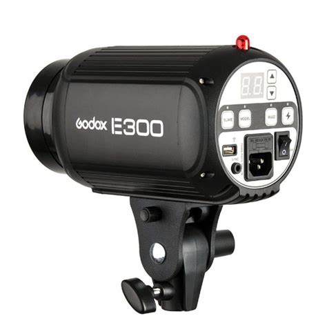 Godox E300 Mini Photography Studio Strobe Flash Lighting Lamp Head