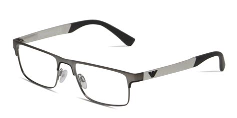 Emporio Armani 0ea1075 Gunmetal Prescription Eyeglasses