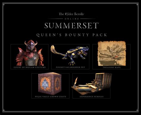The Elder Scrolls Online Summerset Pre Order Bonuses Editions Detailed