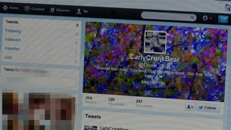 Carly Mckinney Teacher Probed For Half Naked And Drug Tweets
