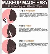 Images of Order To Put Makeup On