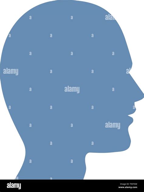 Human Head Silhouette Stock Vector Image Art Alamy