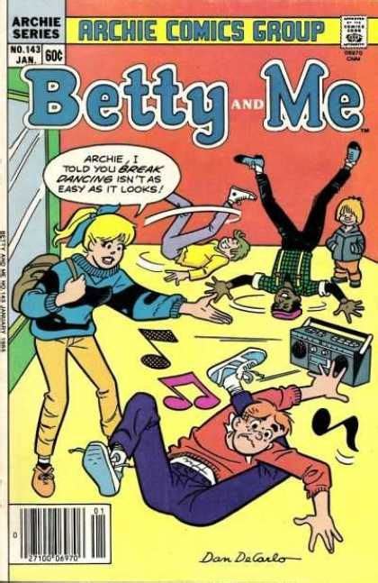 Break Dancing Music Archie Betty Radio Archie Comics Comics