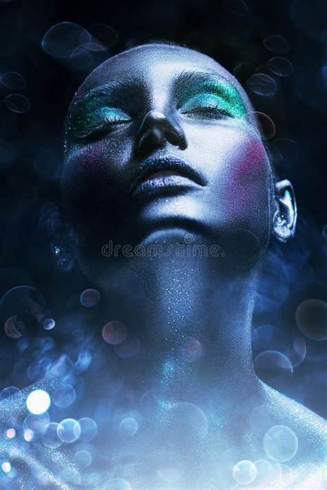 Sensual Beauty Of Woman Stock Image Image Of Closed 215839025