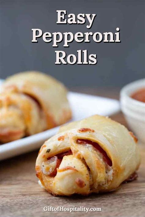Easy Pepperoni Rolls Pepperoni Rolls Easy Pepperoni Rolls Dinner