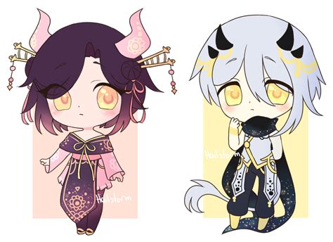 Closed Adoptable Chibi Auction By Hayste On Deviantart