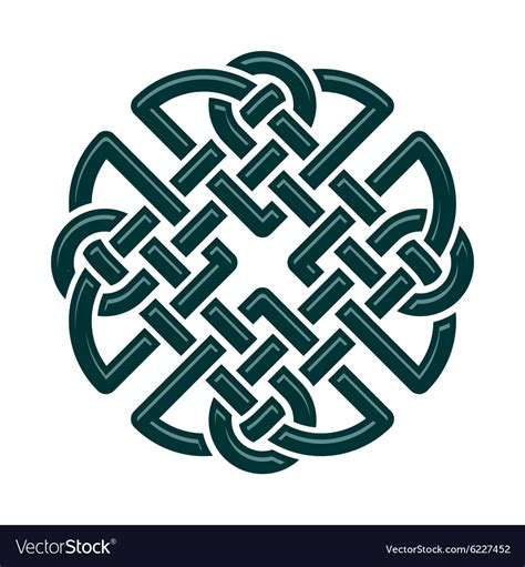 Celtic Knot Royalty Free Vector Image Vectorstock
