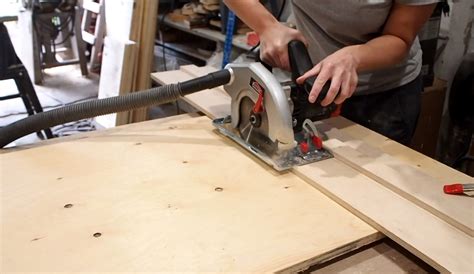 How To Build A Circular Saw Guide Track Saw Diy Montreal