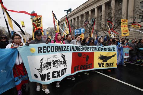 Canadian Us Indigenous Communities Unite Against Keystone Xl