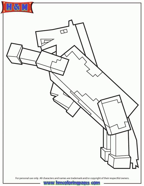 Minecraft coloring pages, a large collection for free printing. Minecraft Coloring Pages Cat - Coloring Home