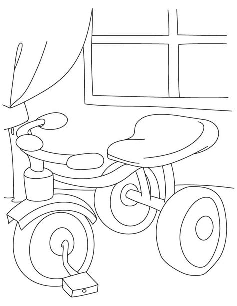 Desenhos de Triciclo Grátis para Colorir e Imprimir ColorirOnline