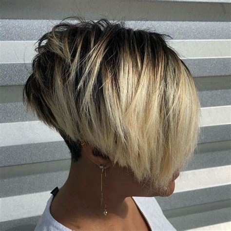 Short Stacked Choppy Bob Trending Hairstyles Short Bob Hairstyles