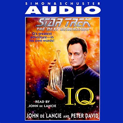 Star Trek The Next Generation I Q By Peter David John De Lancie