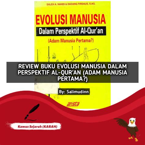 Review Buku Sejarah Evolusi Manusia Dalam Perspektif Al Qur An
