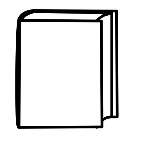 White Closed Book Png Svg Clip Art For Web Download Clip Art Png