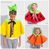 Fruit Capes Collage Fruit Costumes, Fancy Costumes, Creative Costumes ...