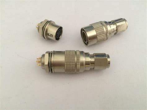 100 Compatible Hirose 4 Pin Circular Male Female Camera Pin Connectors