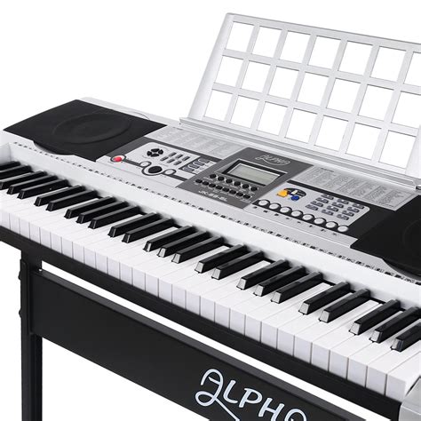 Alpha 61 Keys Electronic Piano Keyboard Digital Electric Keyboards 6