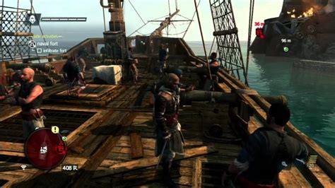 Assassin S Creed 4 Black Flag Adventures Naval Fort Conttoyor YouTube