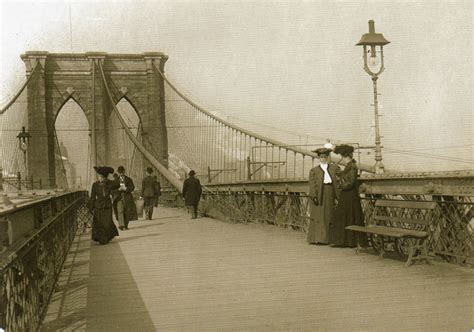The Brooklyn Bridge Not Always So Beloved Ephemeral New York