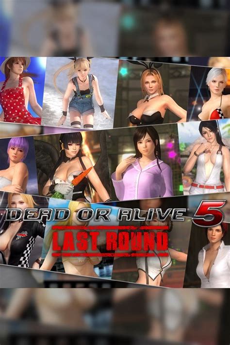 dead or alive 5 last round sexiest costume set 2015 xbox one box cover art mobygames