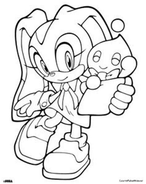 And will have so much fun time coloring sonic , tails, amy rose. Cute Sonic The Hedgehog Coloring Page | Quinn in 2019 ...