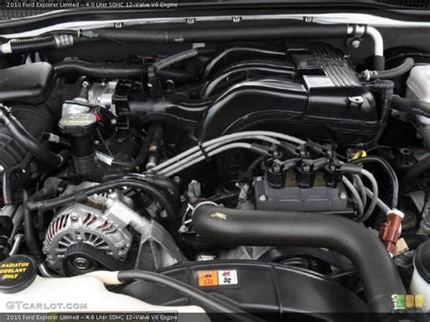 40 Liter Sohc 12 Valve V6 Engine For The 2010 Ford Explorer 54781605