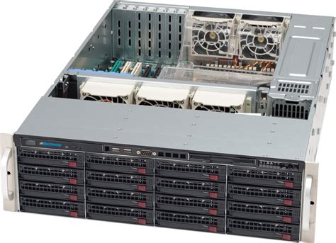 3U HPC + Storage Server- Microway NumberSmasher 3U